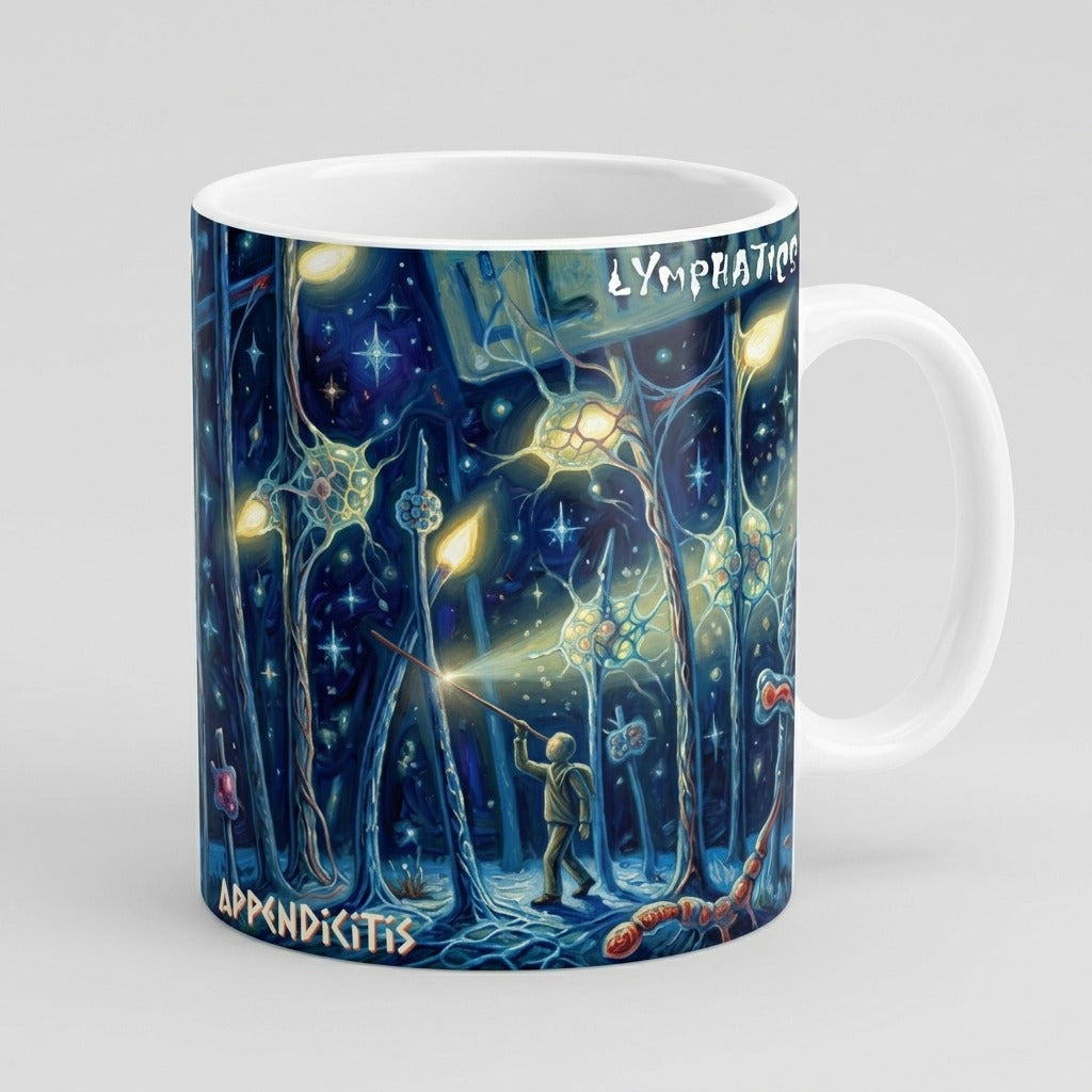 Lymphatics — Appendicitis Mug — design 1
