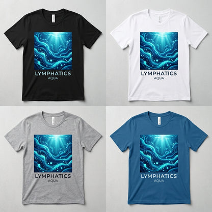Lymphatics — Aqua Tee — design 1