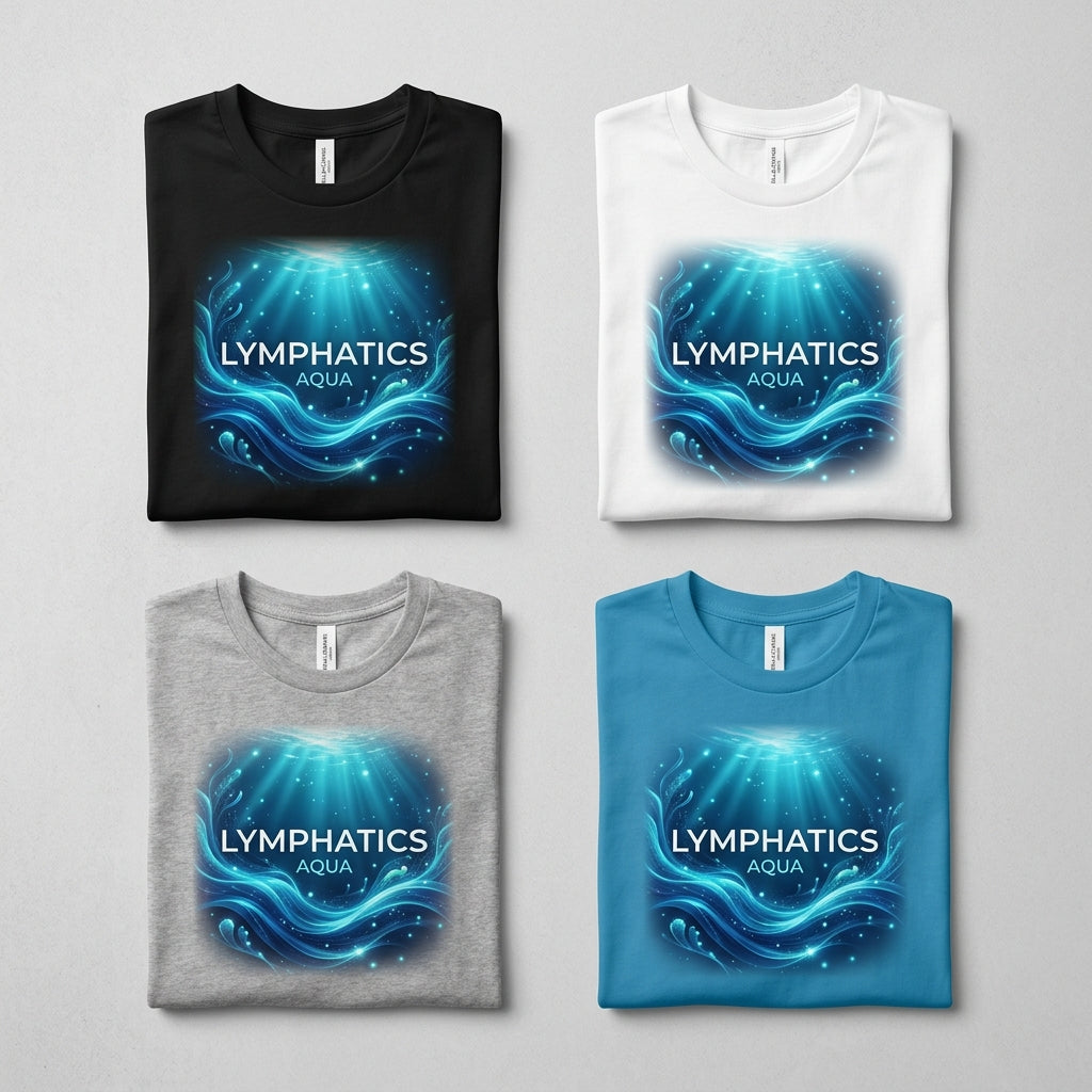Lymphatics — Aqua Tee — design 2