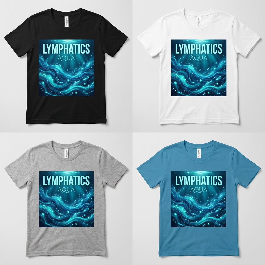 Lymphatics — Aqua Tee — design 3