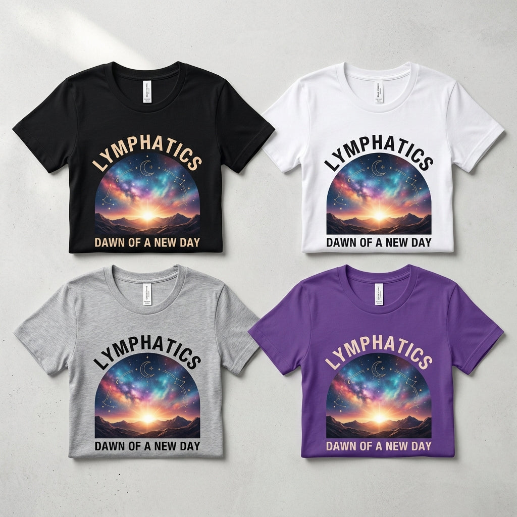 Lymphatics — Dawn of a New Day Tee — design 2