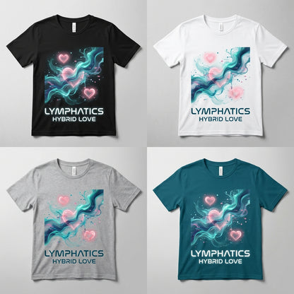 Lymphatics — Hybrid Love Tee — design 2