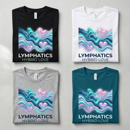 Lymphatics — Hybrid Love Tee — design 3