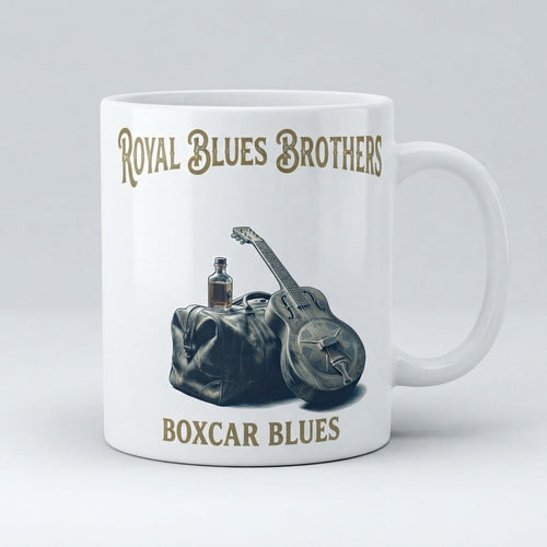 Royal Blues Brothers — Boxcar Blues Mug