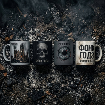 Phonk Godz — ASHEN VISION Mug — design 2
