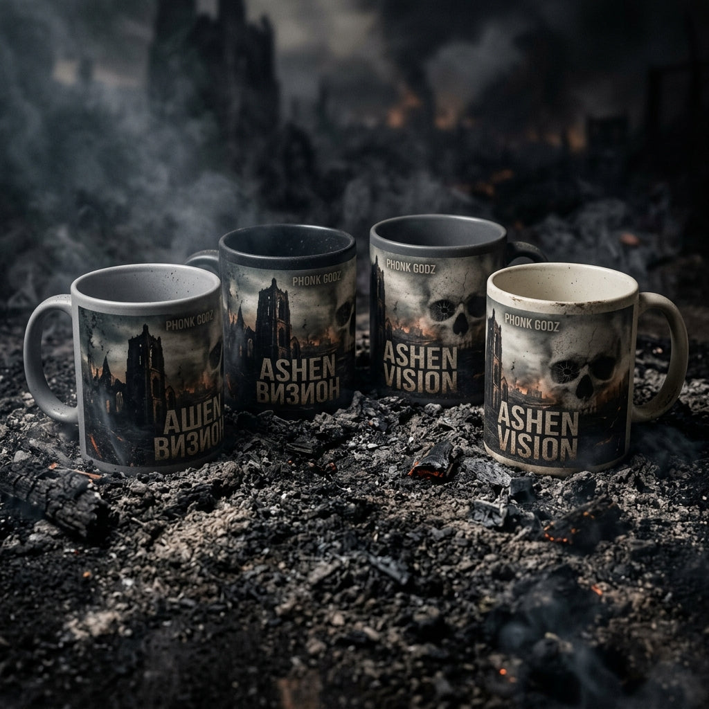 Phonk Godz — ASHEN VISION Mug — design 3
