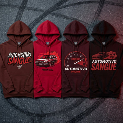 Phonk Godz — Automotivo Sangue Hoodie — design 2
