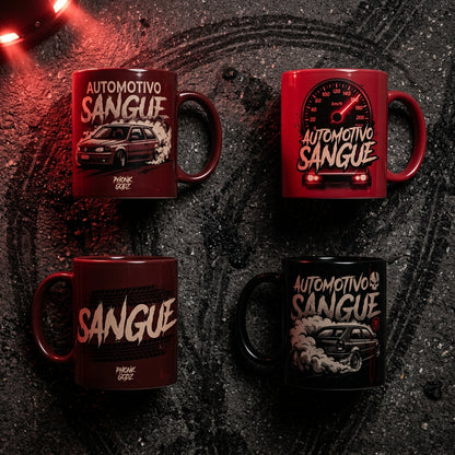 Phonk Godz — Automotivo Sangue Mug — design 1