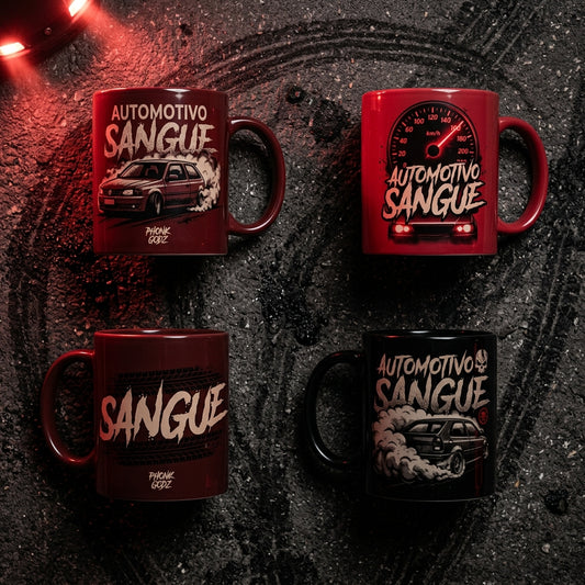 Phonk Godz — Automotivo Sangue Mug — design 1