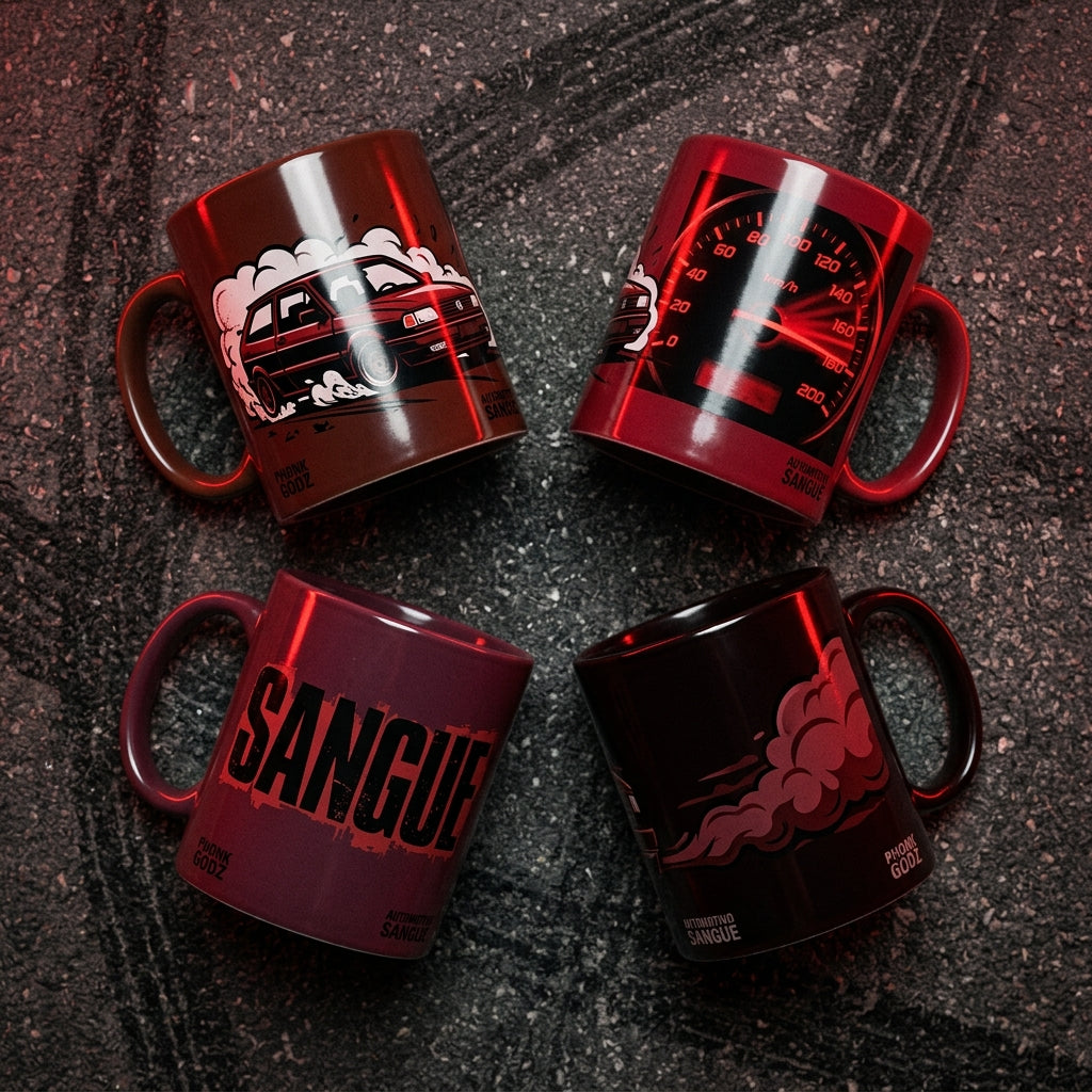 Phonk Godz — Automotivo Sangue Mug — design 2