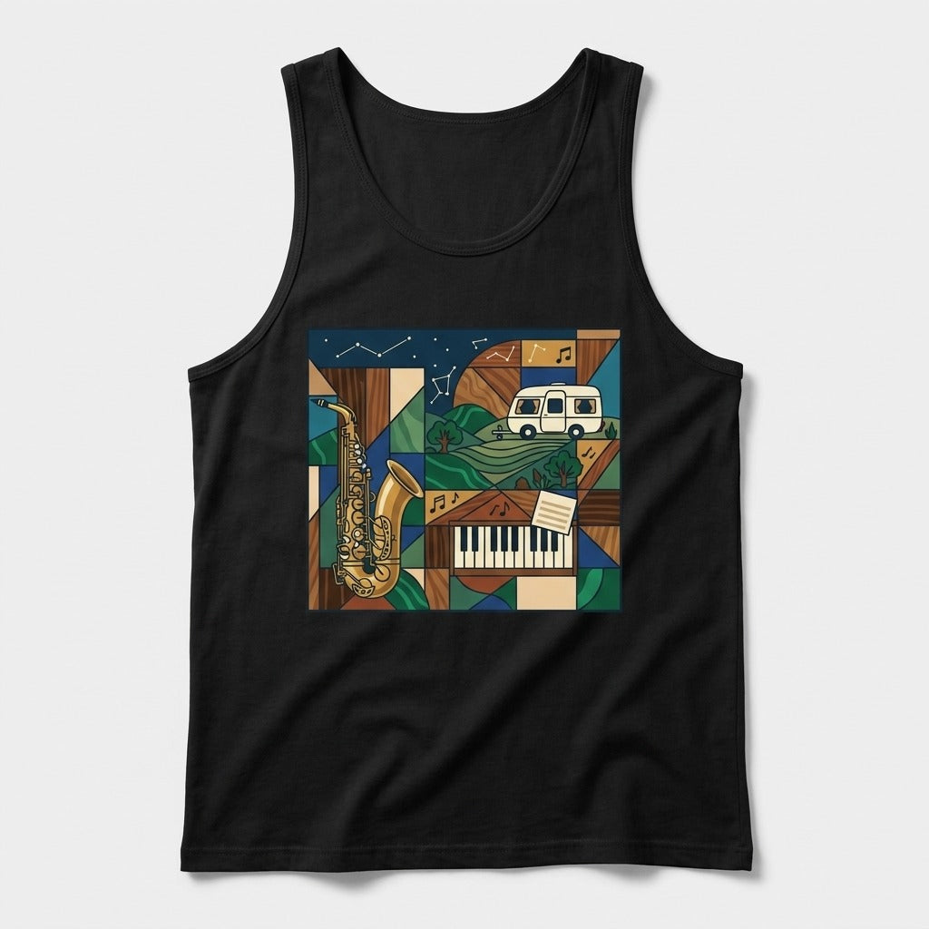 Phonk Godz — Automotivo Sangue Tank mockup