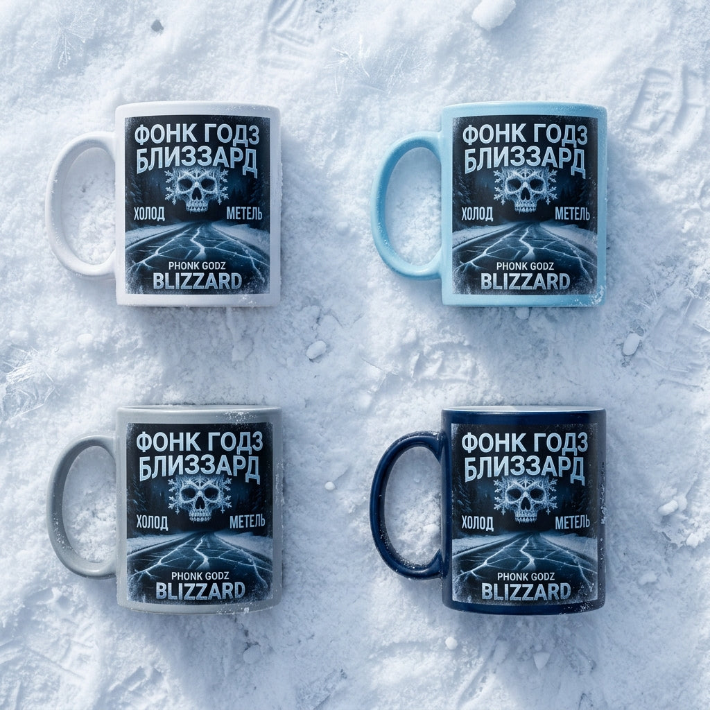 Phonk Godz — B L I Z Z A R D Mug — design 2