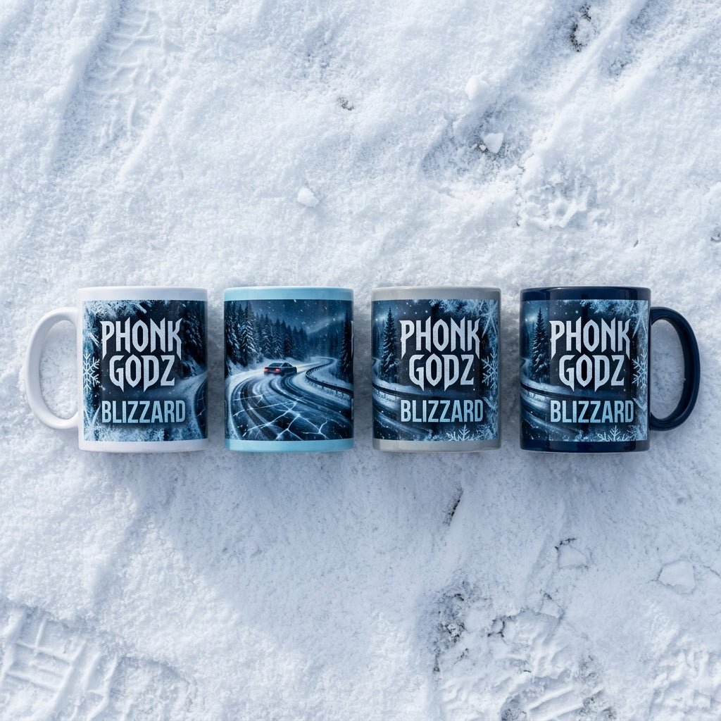 Phonk Godz — B L I Z Z A R D Mug — design 3