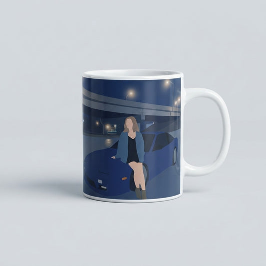 PHONK GODZ — B L U E S M O K E Mug mockup