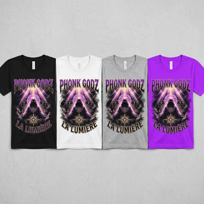 Phonk Godz — La Lumiere Tee — design 2