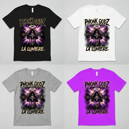 Phonk Godz — La Lumiere Tee — design 3