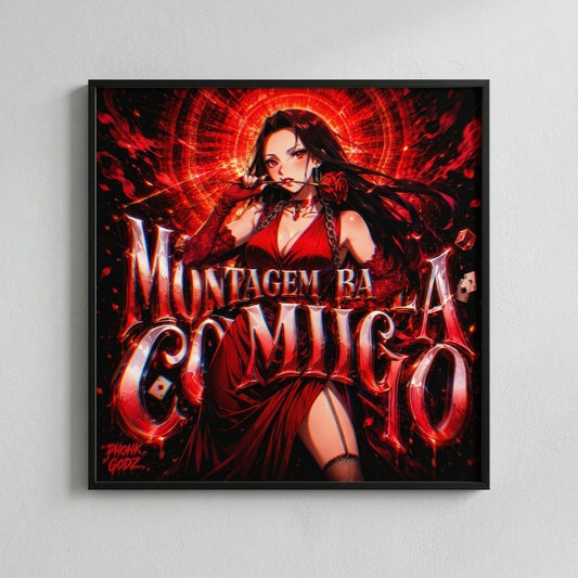 Phonk Godz — MONTAGEM BAILA COMIGO Poster — design 1
