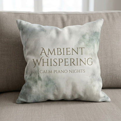 calm piano nights a moment of harmony pillow