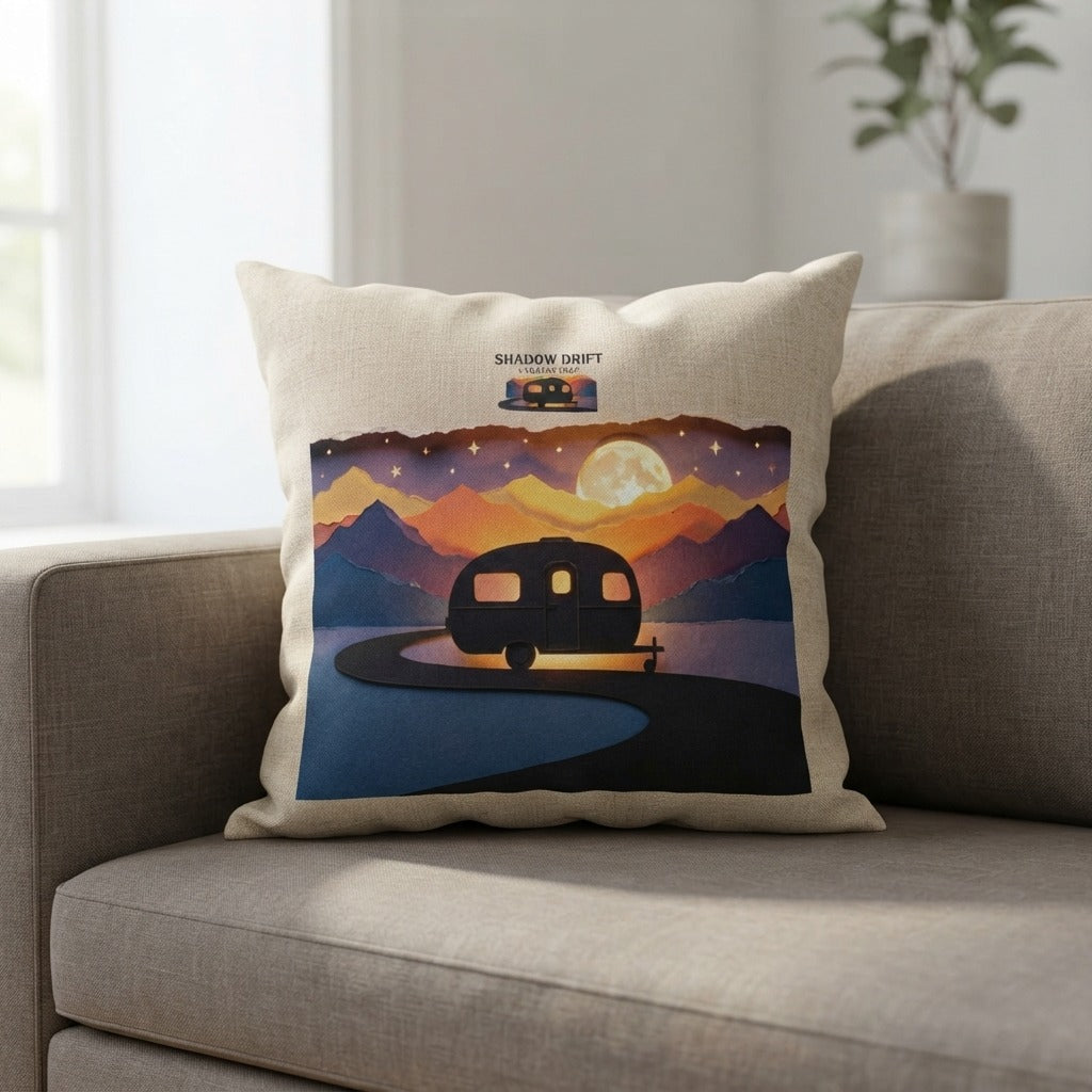 caravan jazz shadow drift pillow