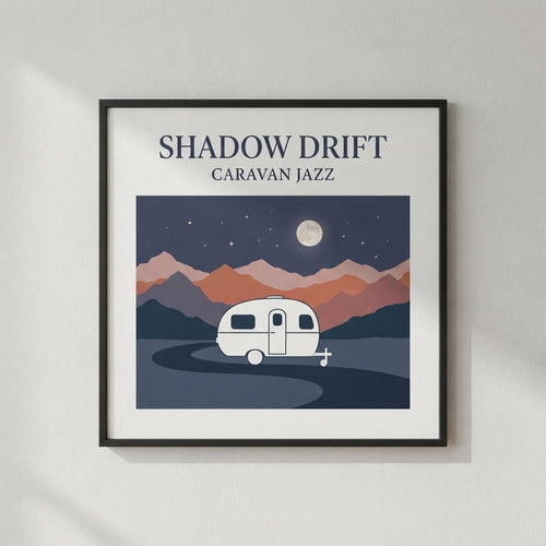 Caravan Jazz — Shadow Drift Poster