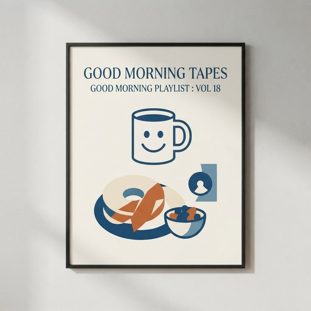 good morning tapes good morning playlist vol 18 poster