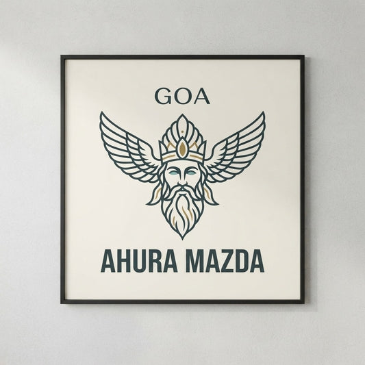 goa ahura mazda poster