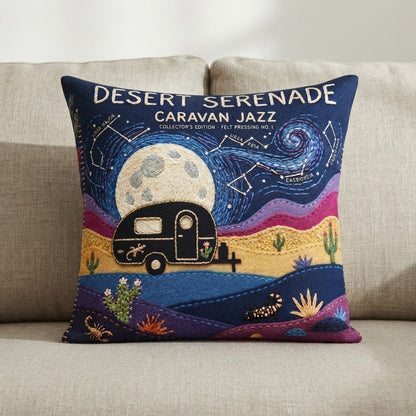 caravan jazz desert serenade poster