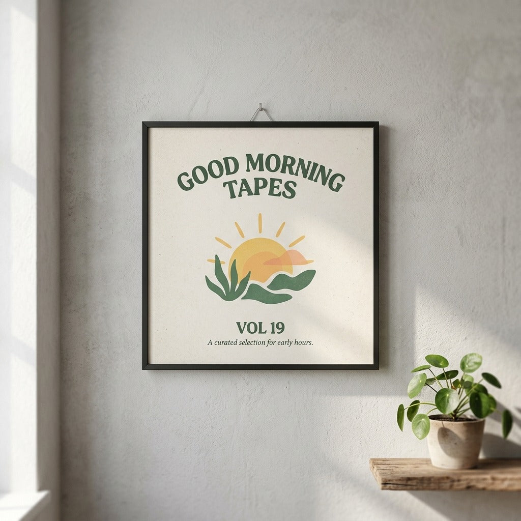 good morning tapes good morning playlist vol 19 poster