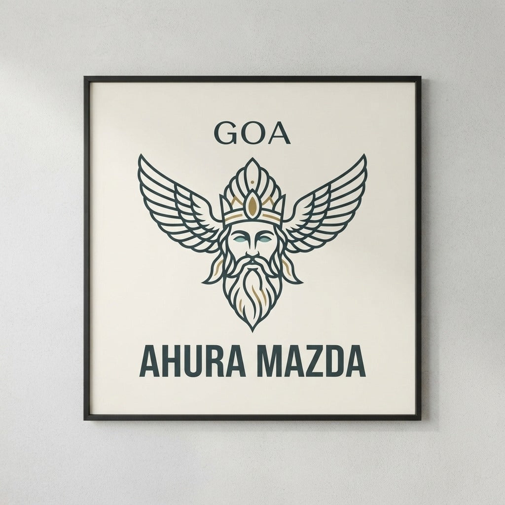 goa ahura mazda poster