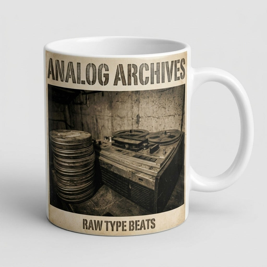 Raw Type Beats — Analog Archives Mug — design 1