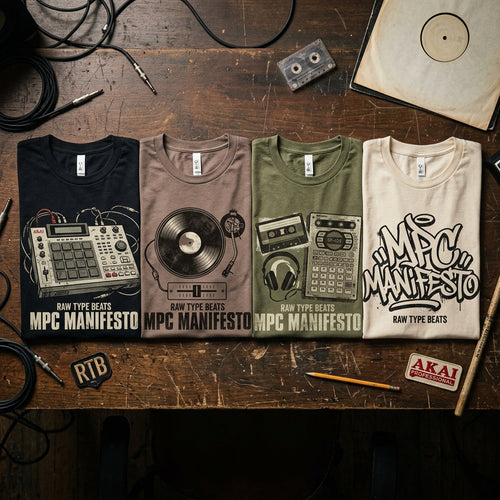 Raw Type Beats — MPC Manifesto Tee