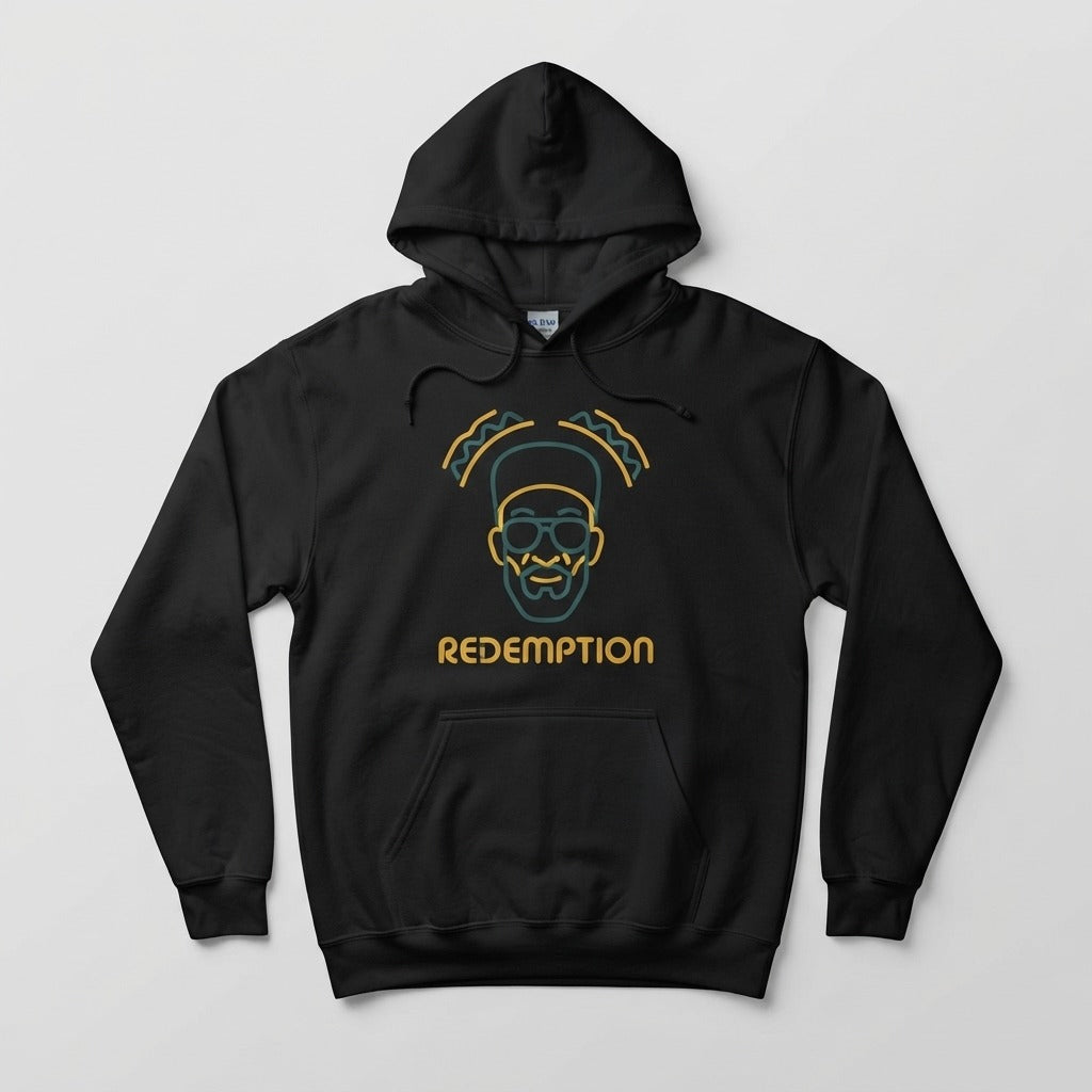 REDEMPTION DUB — Distant Vibes Hoodie mockup
