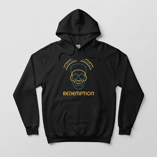 REDEMPTION DUB — Distant Vibes Hoodie mockup