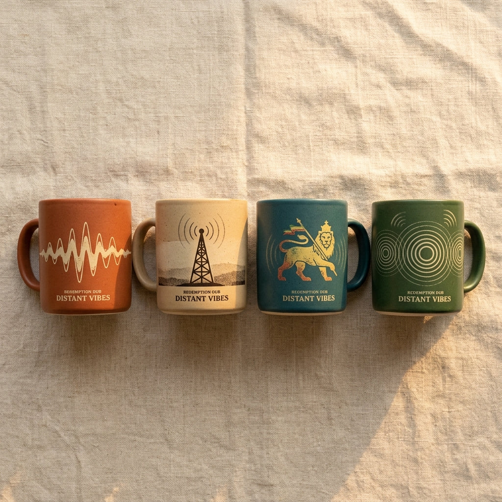 Redemption Dub — Distant Vibes Mug — design 3