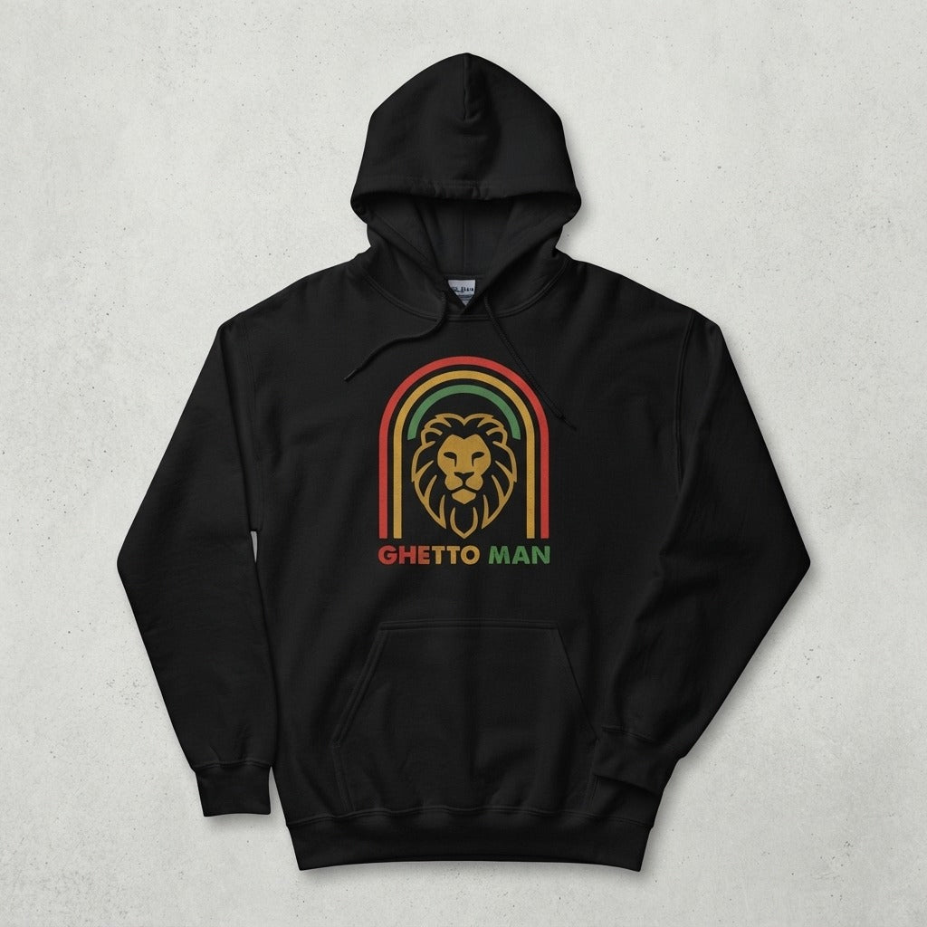 REDEMPTION DUB — Ghetto Man Hoodie mockup