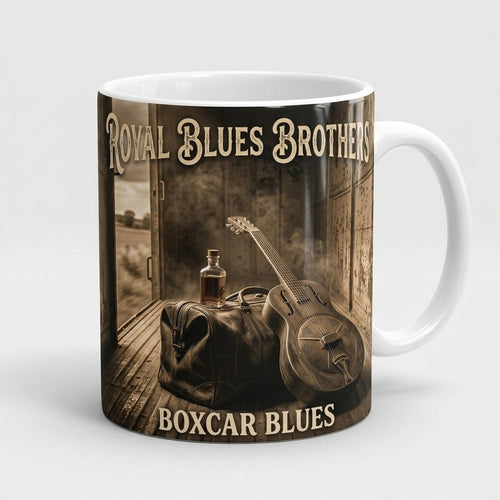 Royal Blues Brothers — Boxcar Blues Mug