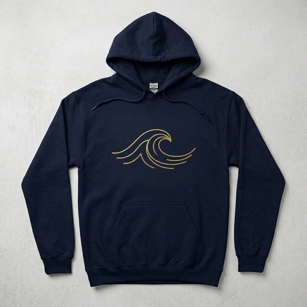 Sauvagerie Fine — Marée noire Hoodie mockup