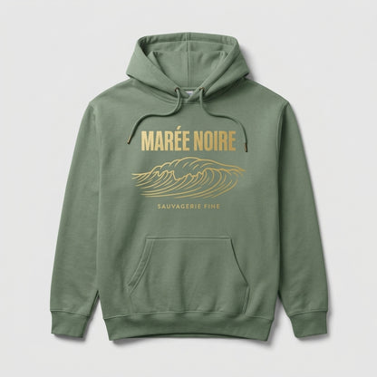 Sauvagerie Fine — Marée noire Hoodie — design 3