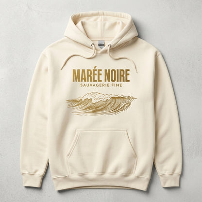 Sauvagerie Fine — Marée noire Hoodie — design 4