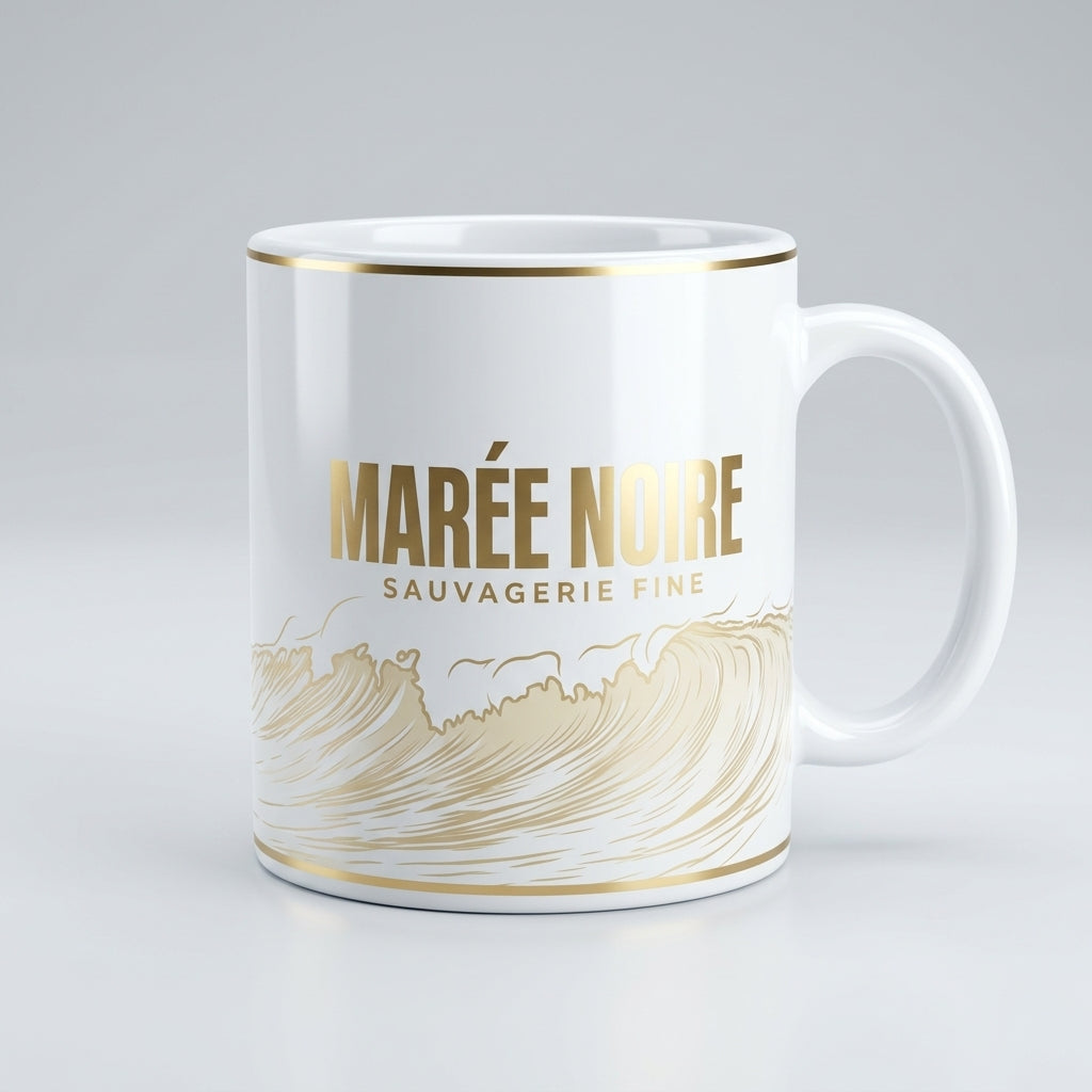 Sauvagerie Fine — Marée noire Mug — design 4