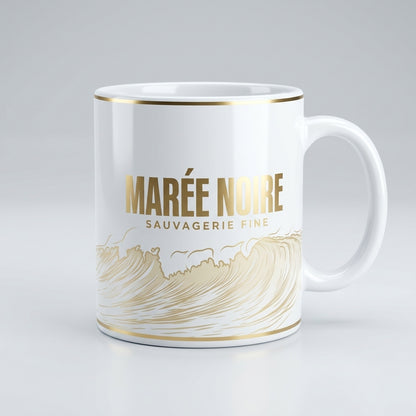 Sauvagerie Fine — Marée noire Mug — design 4