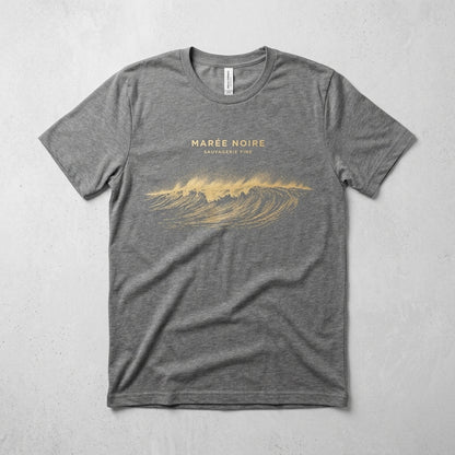 Sauvagerie Fine — Marée noire Tee — design 1