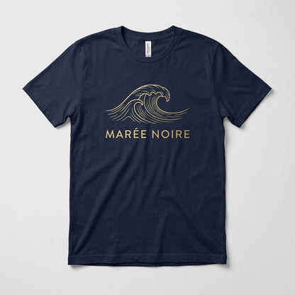 Sauvagerie Fine — Marée noire Tee — design 2