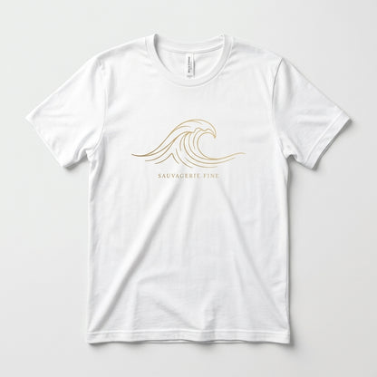 Sauvagerie Fine — Marée noire Tee — design 3