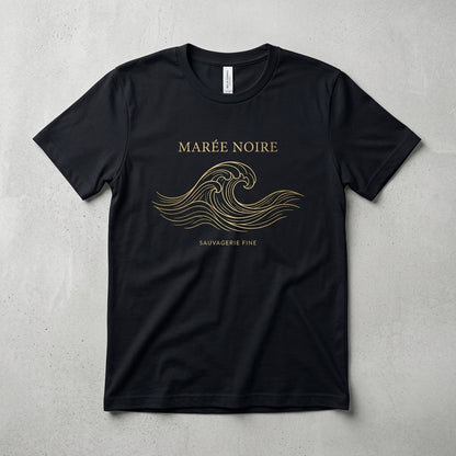 Sauvagerie Fine — Marée noire Tee — design 4