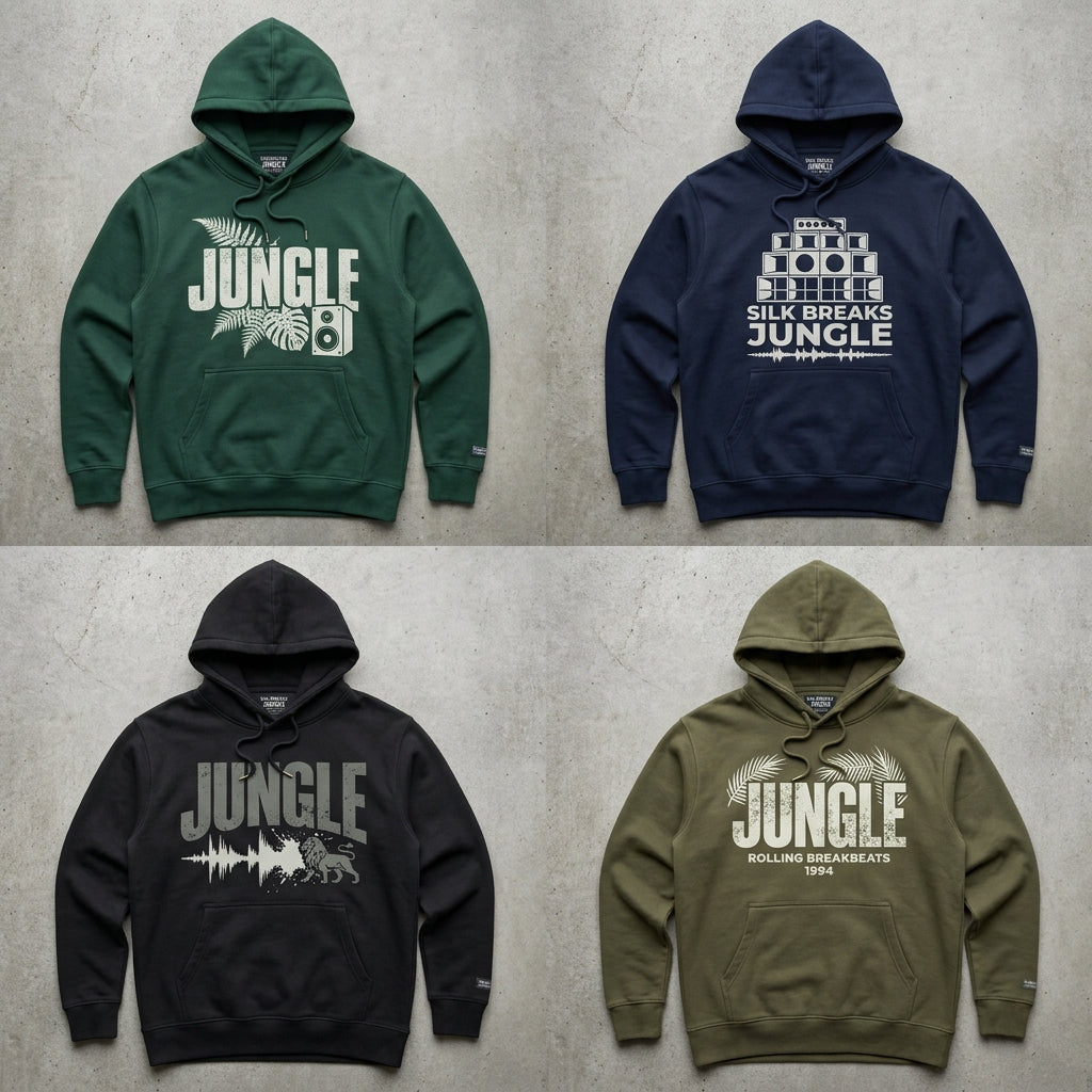 Silk Breaks — Jungle Hoodie — design 2