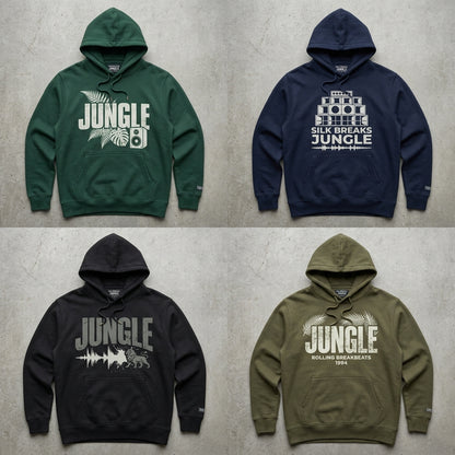 Silk Breaks — Jungle Hoodie — design 2