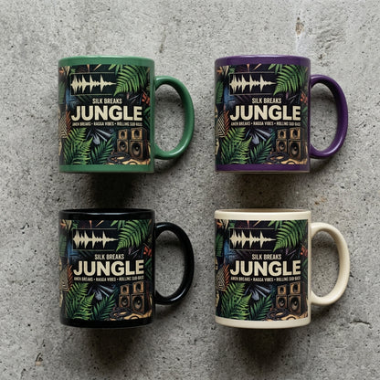 Silk Breaks — Jungle Mug — design 2