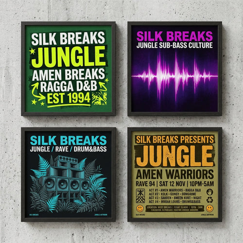 Silk Breaks — Jungle Poster