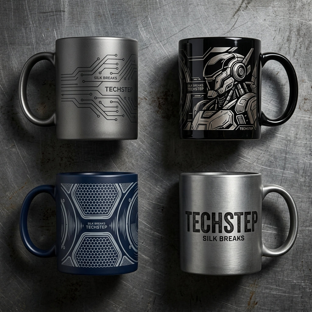 Silk Breaks — Techstep Mug mockup